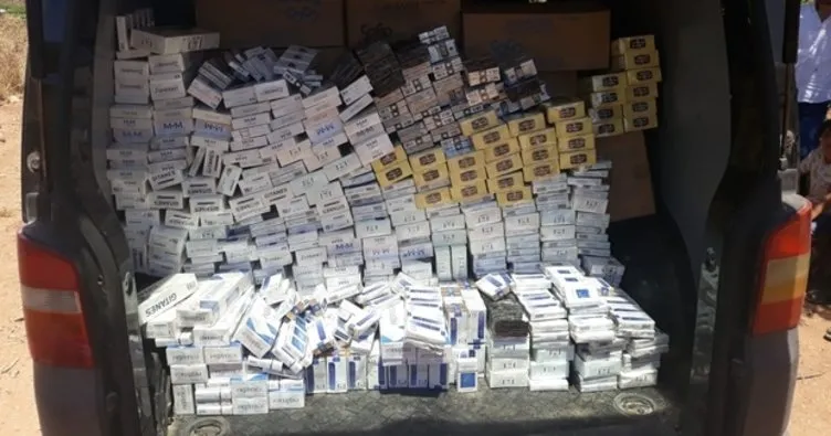 Van’da 19 bin 850 paket kaçak sigara ele geçirildi