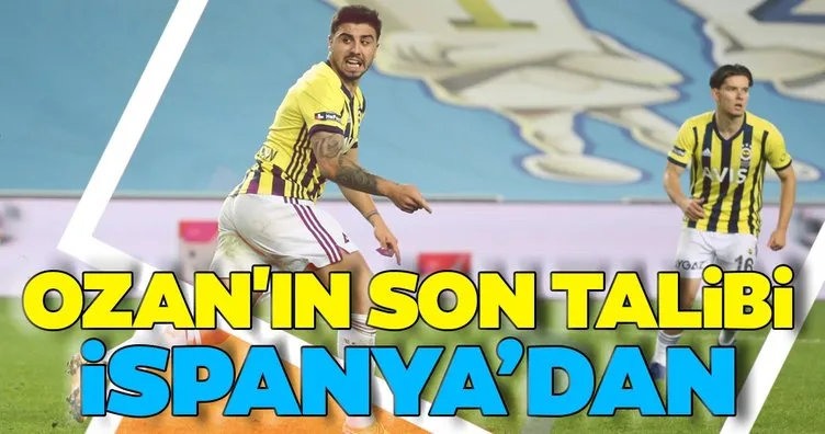 Valencia Fenerbahçeli yıldız Ozan Tufan’a talip oldu