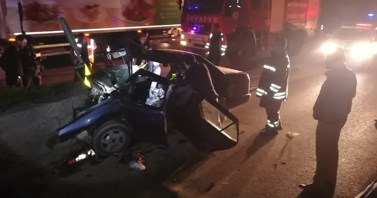 TEM’de gişelere çarpan otomobildeki 24 yaşındaki genç öldü
