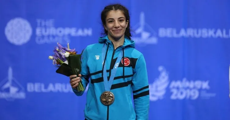 Avrupa Oyunları’nda Evin Demirhan’dan bronz madalya
