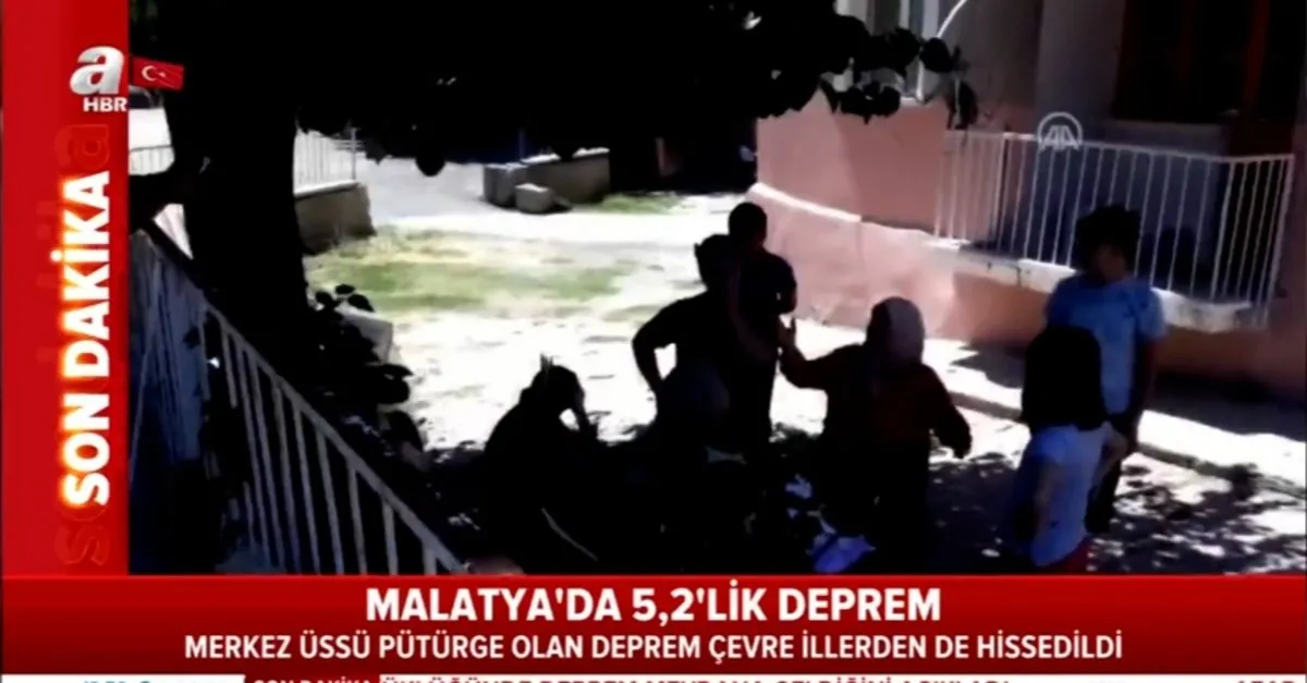 Son Dakika Haberi Malatya Da 5 2 Buyuklugunde Deprem Sarsinti Ani Ilk Goruntuler Video Videosunu Izle Son Dakika Haberleri