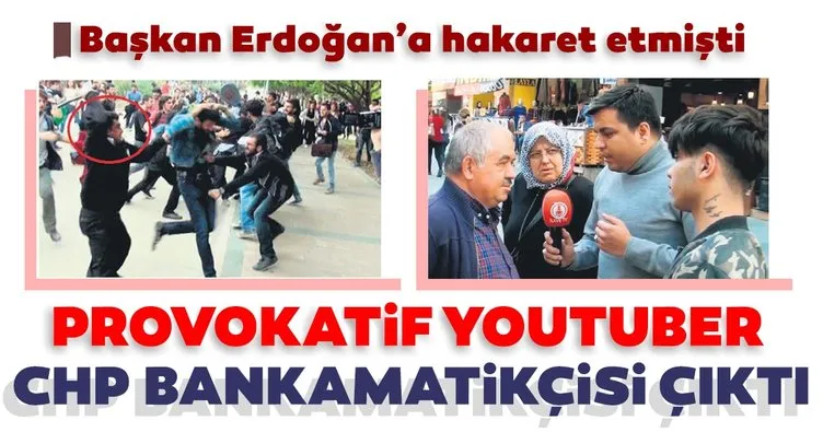Son dakika: Provokatif youtuber Arif Kocabıyık CHP’nin bankamatikçisi çıktı