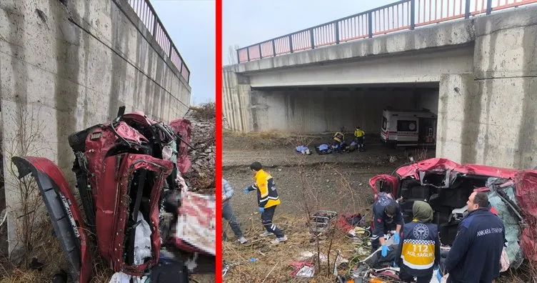 Ankara’da katliam gibi kaza: 5 kişilik aile yok oldu!