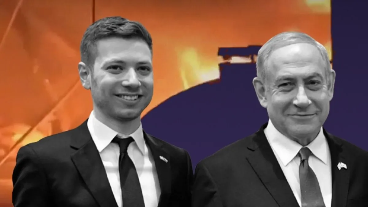 Netanyahu'nun oğlundan alçak paylaşım! PKK'ya vurulan darbe sonrası provokasyona başladı