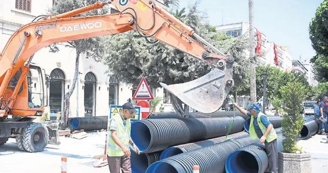 Mersin Büyükşehir Belediyesi’nin kentsel tasarım çalışmaları sürüyor