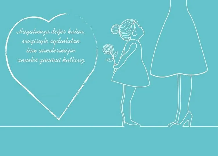 Anneler Günü kutlu olsun mesajları ve sözleri! 2019 Resimli Anneler Günü mesajları ile bugünü unutma