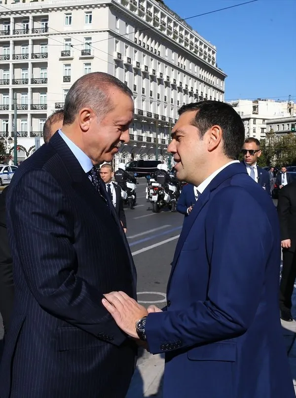 Cumhurbaşkanı Erdoğan Yunanistan'da