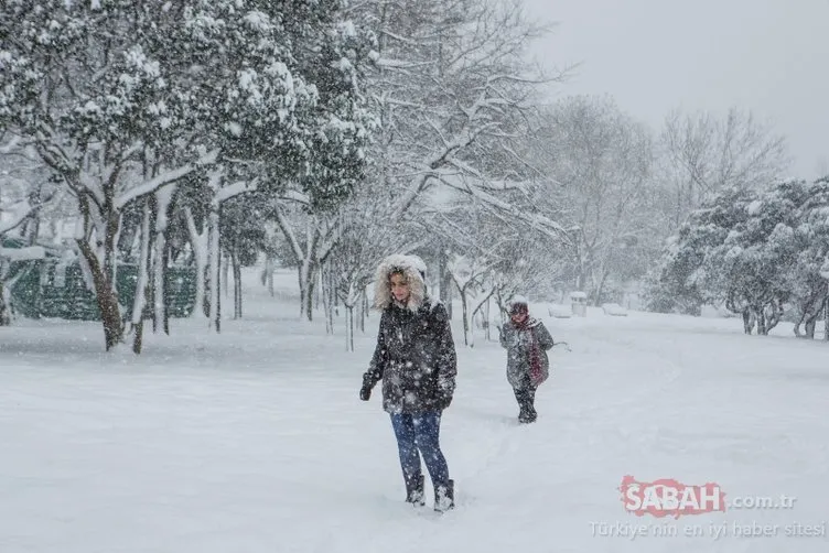 İstanbul’da önce yağmur başladı! Meteoroloji’den son dakika kar yağışı uyarısı - Hafta sonu hava durumu