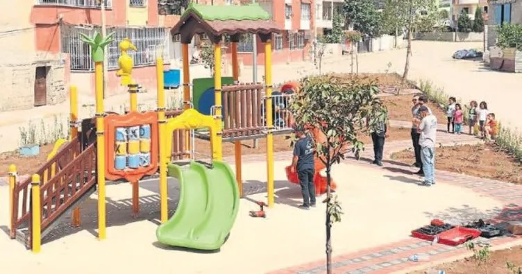 Akdeniz ilçesinde her mahalleye çocuk parkı