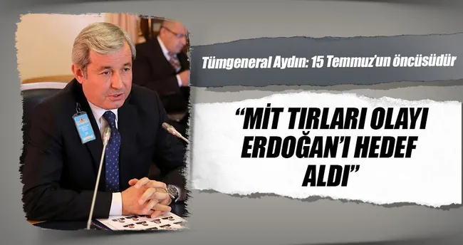 MİT TIR’ları olayı Erdoğan’ı hedef aldı