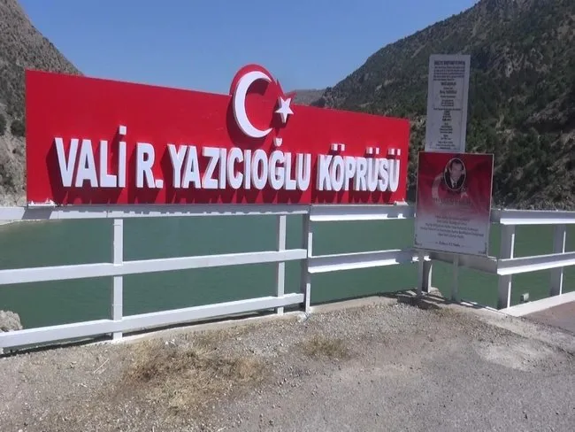 Vali Recep Yazıcıoğlu Köprüsü’nde tadilat yapıldı