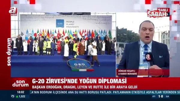 Başkan Erdoğan'dan pes peşe kritik görüşmeler! G20'de yoğun diplomasi trafiği