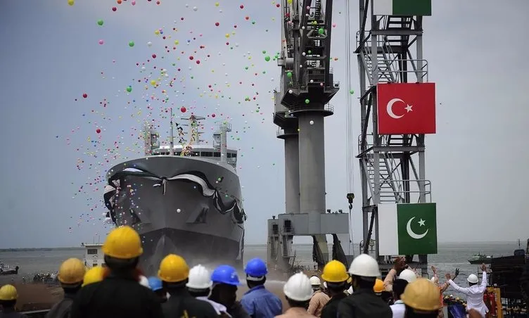 Türkiye’den Pakistan’a dev askeri gemi