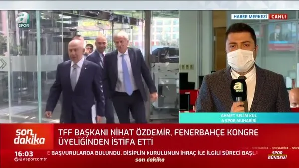 Nihat Ozdemir Fenerbahce Kongre Uyeliginden Istifa Etti Videosunu Izle Son Dakika Haberleri