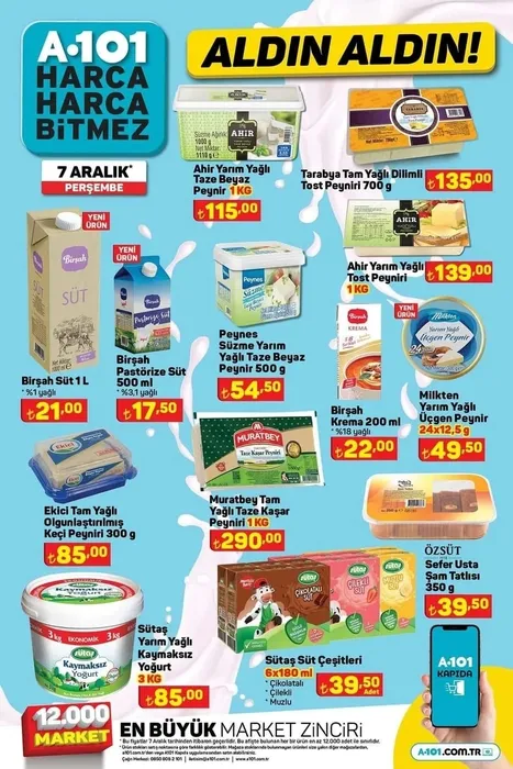 A101 AKTÜEL ÜRÜNLER 7 ARALIK 2023 KATALOĞU YAYINDA | Evlenecek çiftler için özel fırsatlar raflarda! Bu Perşembe A101’de neler var?