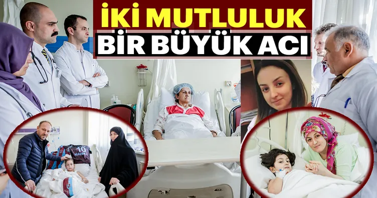 İki mutluluk bir büyük acı