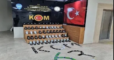 Şanlıurfa’da 645 adet kaçak cep telefonu ele geçirildi! Piyasa değeri 9 milyon #sanliurfa