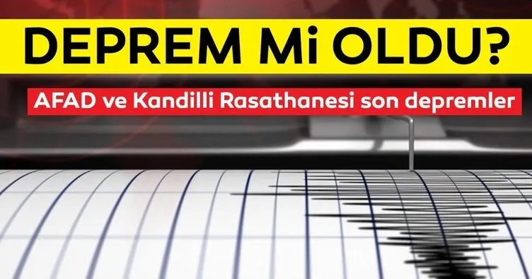 AFAD ve Kandilli Rasathanesi son depremler listesi 21 Ocak 2020: Türkiye’de son deprem nerede oldu?