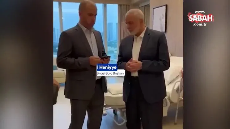 3 oğlu ve bazı akrabalarının İsrail saldırısında vefat ettiğini öğrenen Hamas liderinden açıklama!