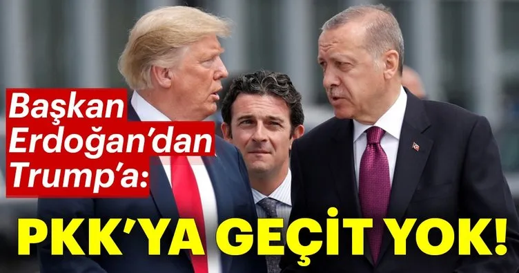 Son dakika: Başkan Erdoğan Trump ile görüştü