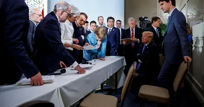 Trump’tan Merkel’e cevap gecikmedi...