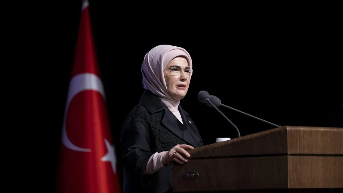 Emine Erdoğan’dan Babalar Günü mesajı: Bu özel günde kalbimizin en hassas yanı Gazze’de Emine Erdoğan’dan Babalar Günü mesajı: Bu özel günde kalbimizin en hassas yanı Gazze’de