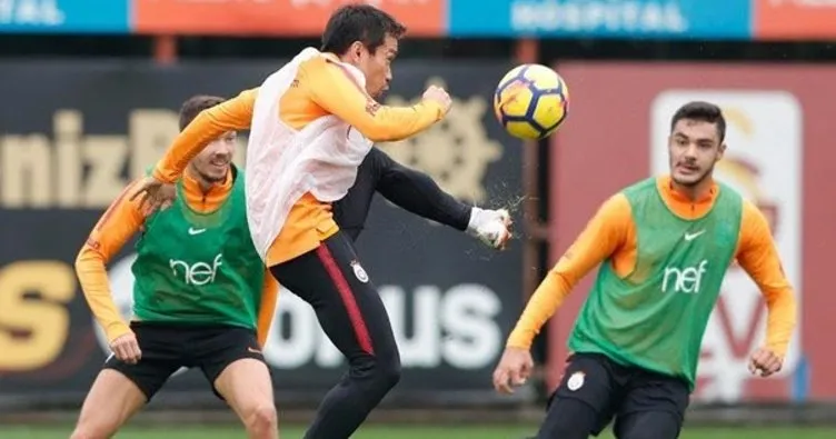 Galatasaray’da Serdar, Eren, Ozan ve Nagatomo takımla çalıştı
