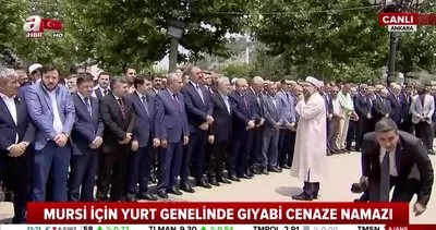 Muhammed Mursi için Ankara’da gıyabi cenaze namazı kılındı