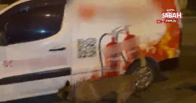 Yangın tüpü taşıyan hafif ticari araçta 27,5 kilo metamfetamin ele geçirildi | Video