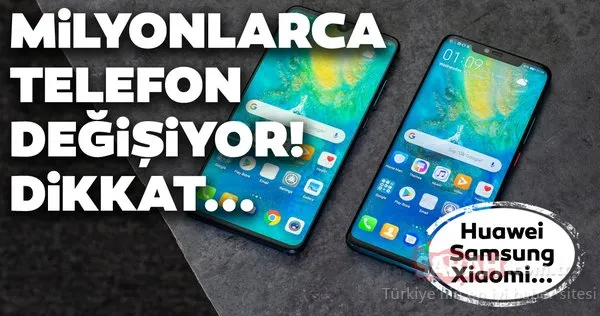 Android telefon sahipleri dikkat! Milyonlarca telefon baştan aşağı değişecek! Android 10 güncellemesi alacak modeller...