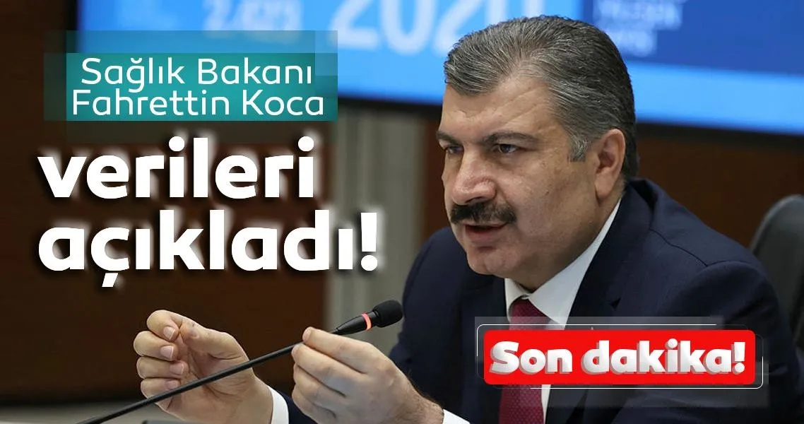Son dakika haberi: Bakan Koca 15 Kasım corona virüsü hasta ve vefat sayılarını açıkladı! Türkiye koronavirüs son durum tablosu