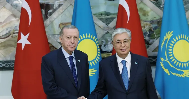 Başkan Erdoğan, Kazakistan Cumhurbaşkanı Tokayev ile görüştü