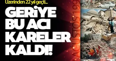 Tarih: 17 Ağustos....  İşte Türkiye’yi yıkan 1999 depreminden zihinlere kazınan o acı görüntüler!