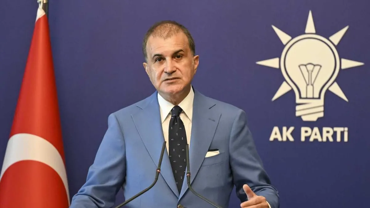 AK Parti Sözcüsü Ömer Çelik: Filistin’in tanınması soykırım şebekesine güçlü cevaptır!