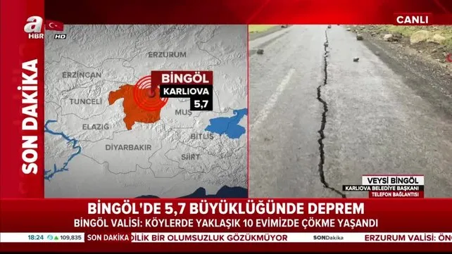 Son dakika! Bingöl'de deprem! Karlıova Belediye Başkanı son durumu aktardı | Video