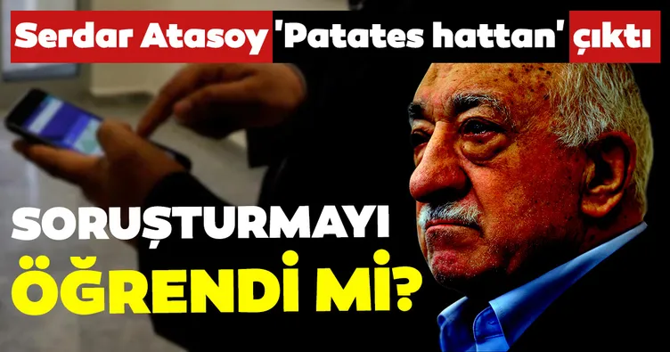 Emekli tuğgeneral ‘patates hattan’ çıktı