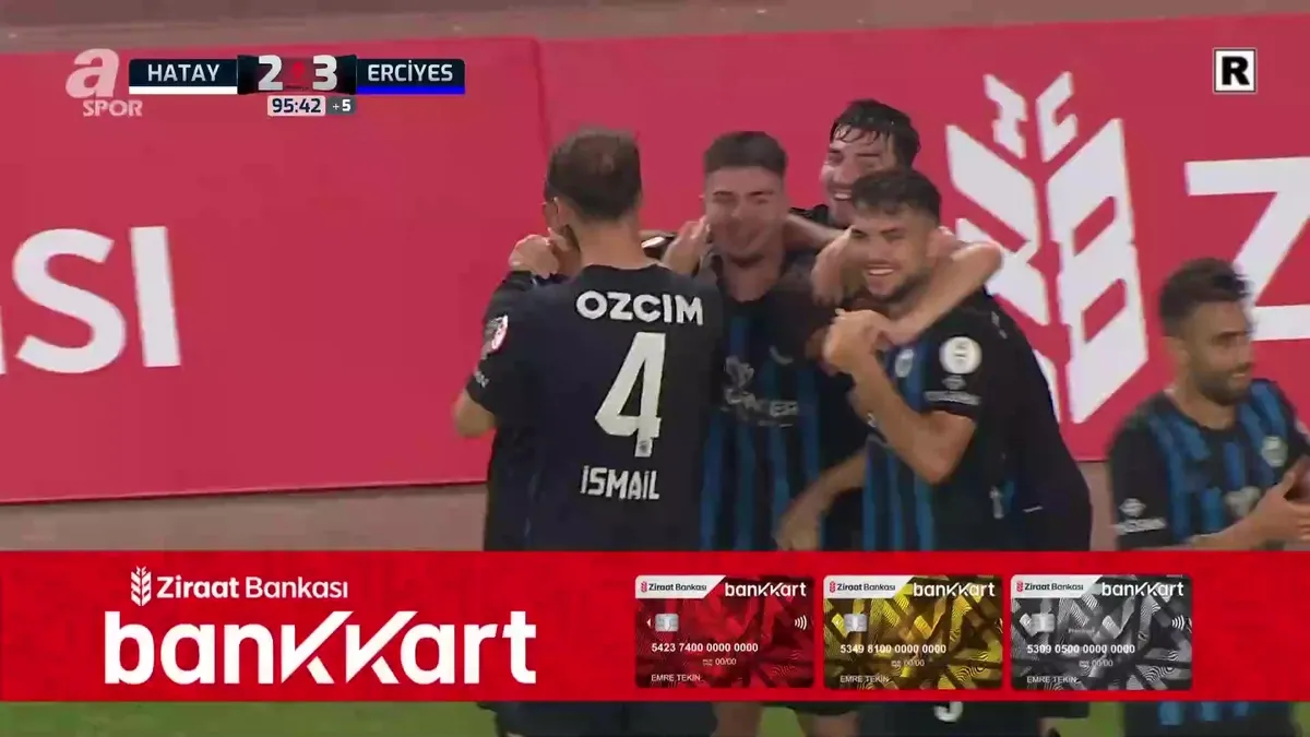 Hatayspor, Erciyesspor'a 3-2 Yenilerek Kupadan Elendi! | Ziraat Türkiye Kupası'nda Dramatik Final