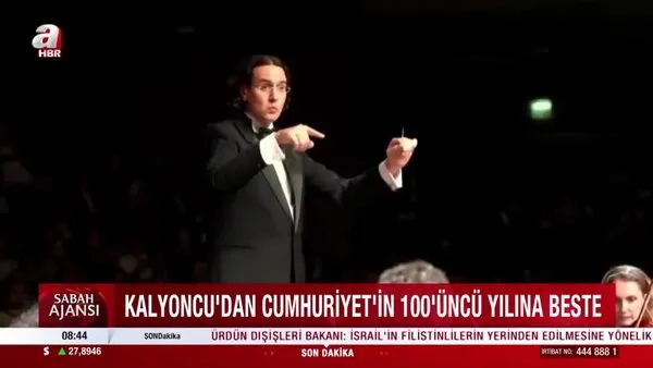 Mehmet Kalyoncu’dan Cumhuriyet’in 100’üncü yılına özel beste | Video