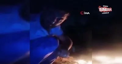 Adana’da şeytana tapma ayininde tavukları kesip ateşe atan şahıs yakalandı | Video