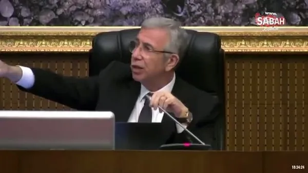 Mansur Yavaş'ın zabıtaları Meclis'i bastı! 'Sadece ben konuşacağım' | Video