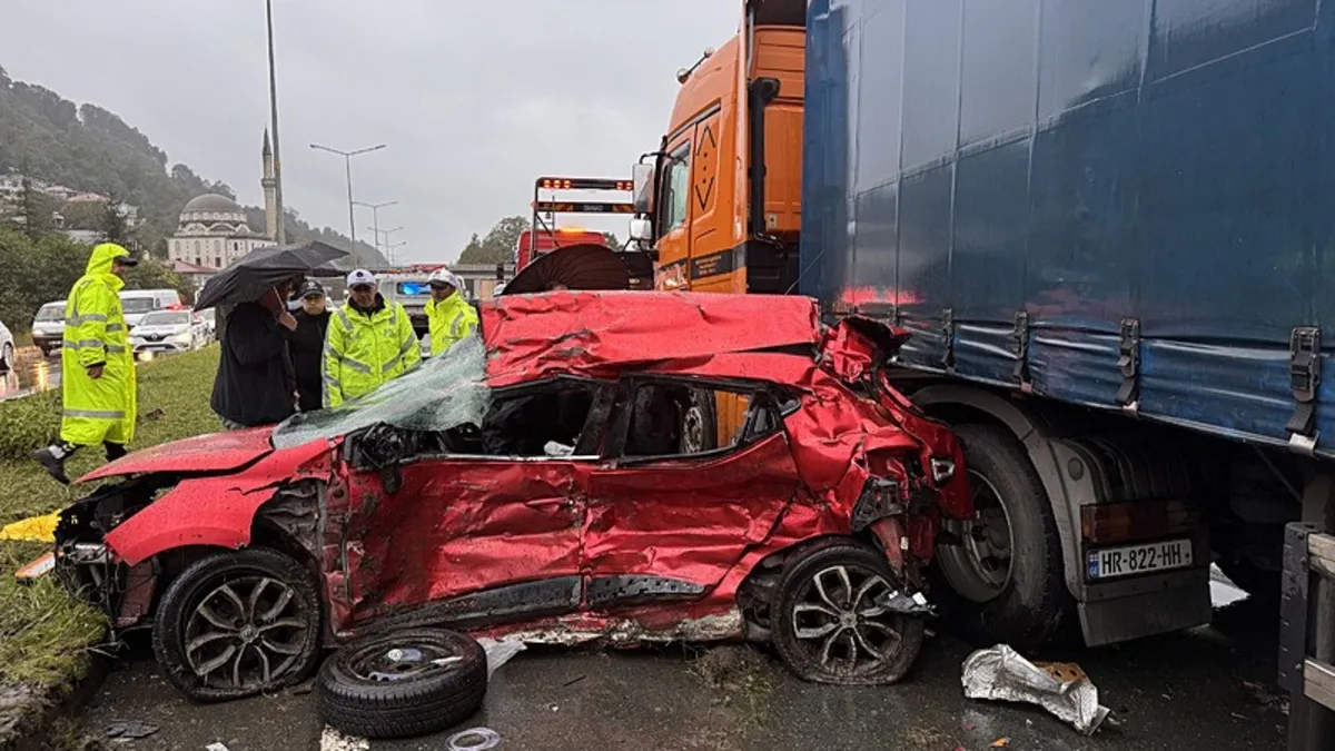 Rize’de katliam gibi kaza: 3 ölü