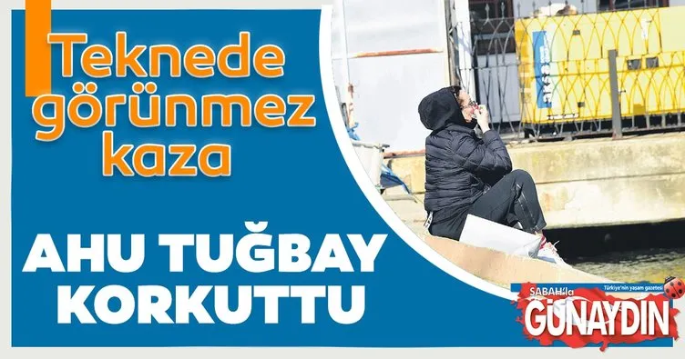 Teknede görünmez kaza