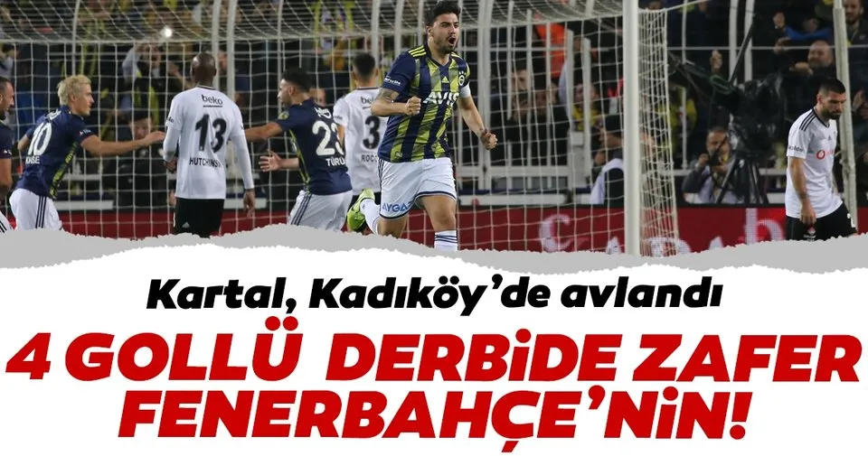 Fenerbahce 3 1 Besiktas Macin Ozeti Ve Golleri Spor Haberleri