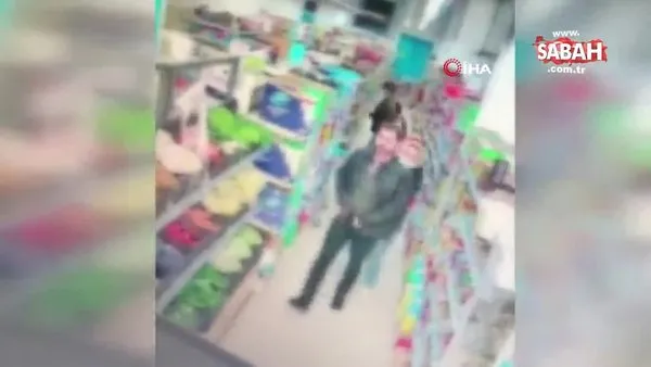 Müşteri, kendisine maske uyarısında bulunan market çalışanlarına saldırdı, silahla tehdit etti! | Video