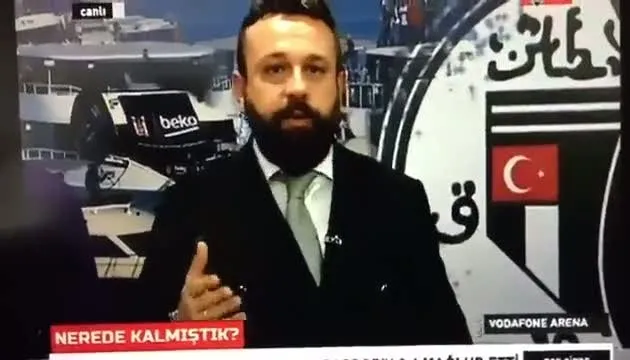 Vodafone Arena yakınlarındaki patlama, BJK TV canlı yayınına böyle yansıdı!
