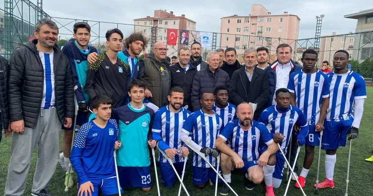 Anadolu Adliyesi ve Pendik Belediyesi ortaklığında dostluk maçı