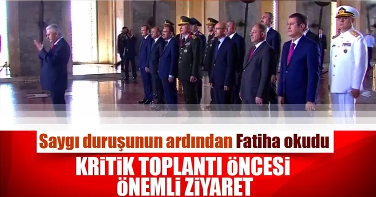 Son dakika haberi: Yüksek Askeri Şura üyeleri Anıtkabir’i ziyaret etti