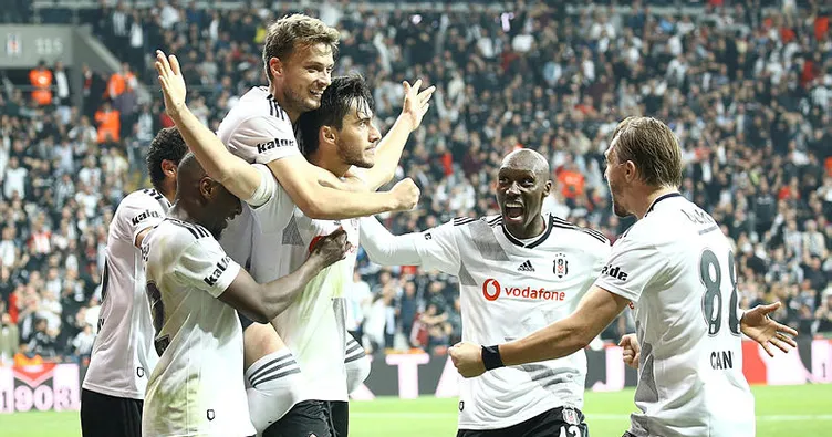Beşiktaş, karabulutları dağıttı