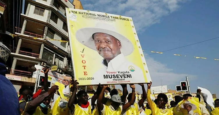Uganda’da başkanlık seçimini Devlet Başkanı Museveni kazandı
