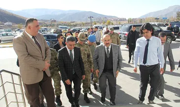Vali Ustaoğlu’ndan yaralı askere ziyaret
